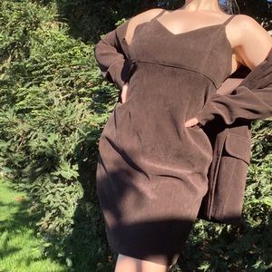 Vintage Jacket and Dress Set Two-Piece Set Classic Timeless Chic mini dress